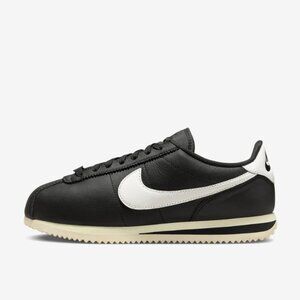 Nike Cortez 23 Premium Black and sail Sneakers FB6877-001 us women 8